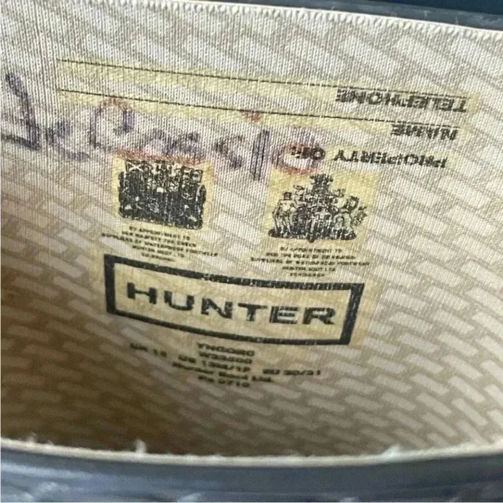 Hunter day wellies